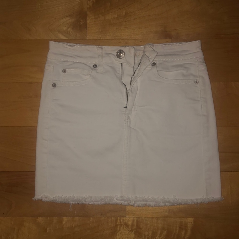 CUTE Hi Rise Mini American Eagle Jean Skirt